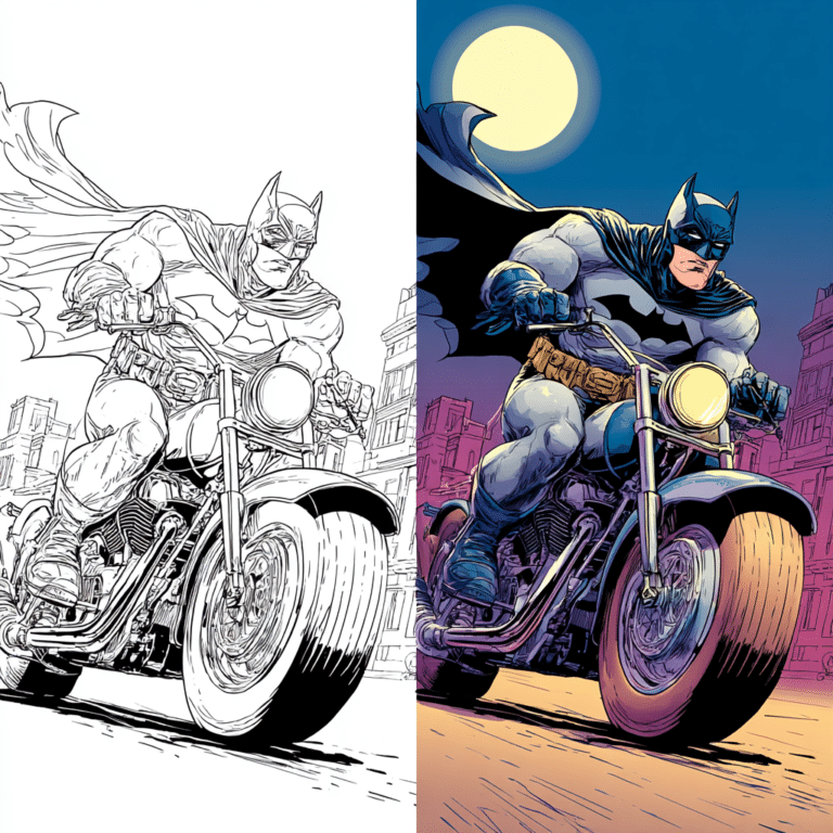 Batman Coloring Pages
