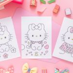 Hello Kitty Coloring Pages