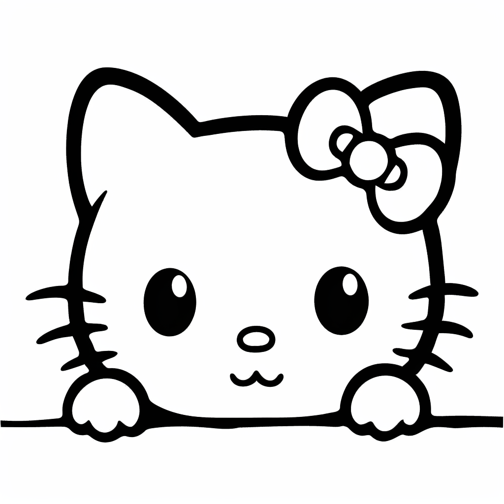 Hello Kitty Playing Hide and Seek