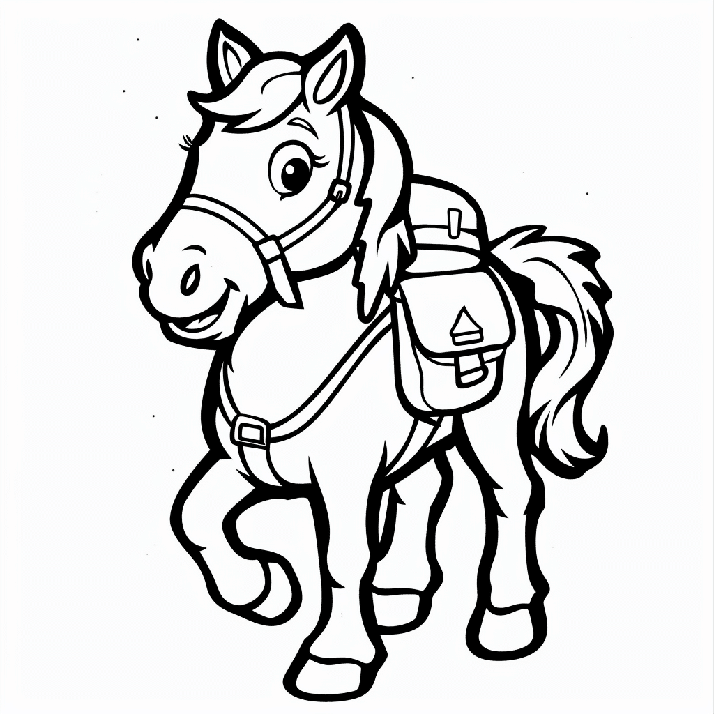 Horse Carrying Backpack