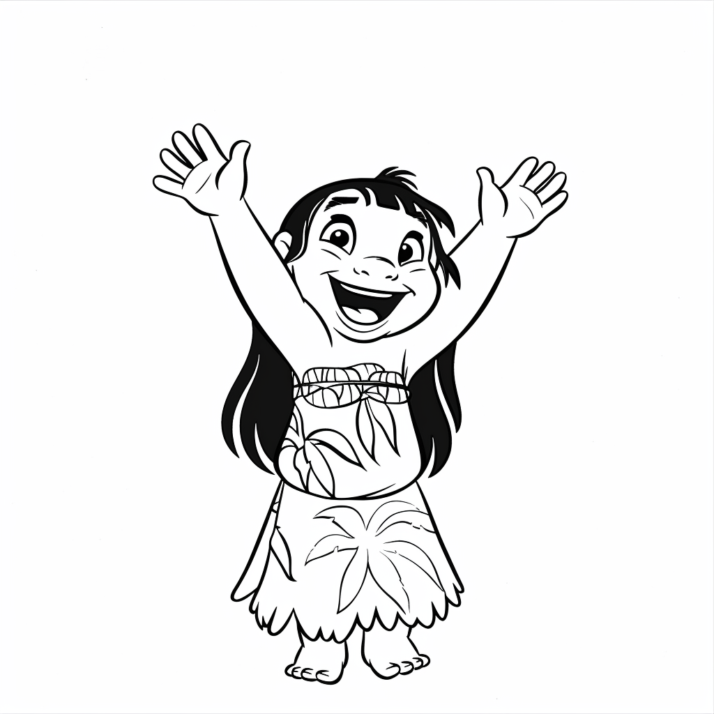 Lilo Celebrating with Joy