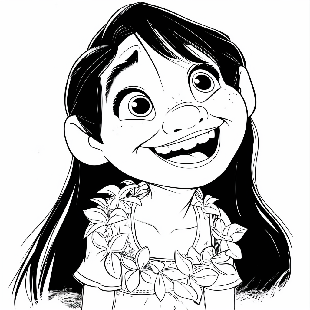 Lilo Mischievous Smile