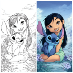 Lilo & Stitch Coloring Pages