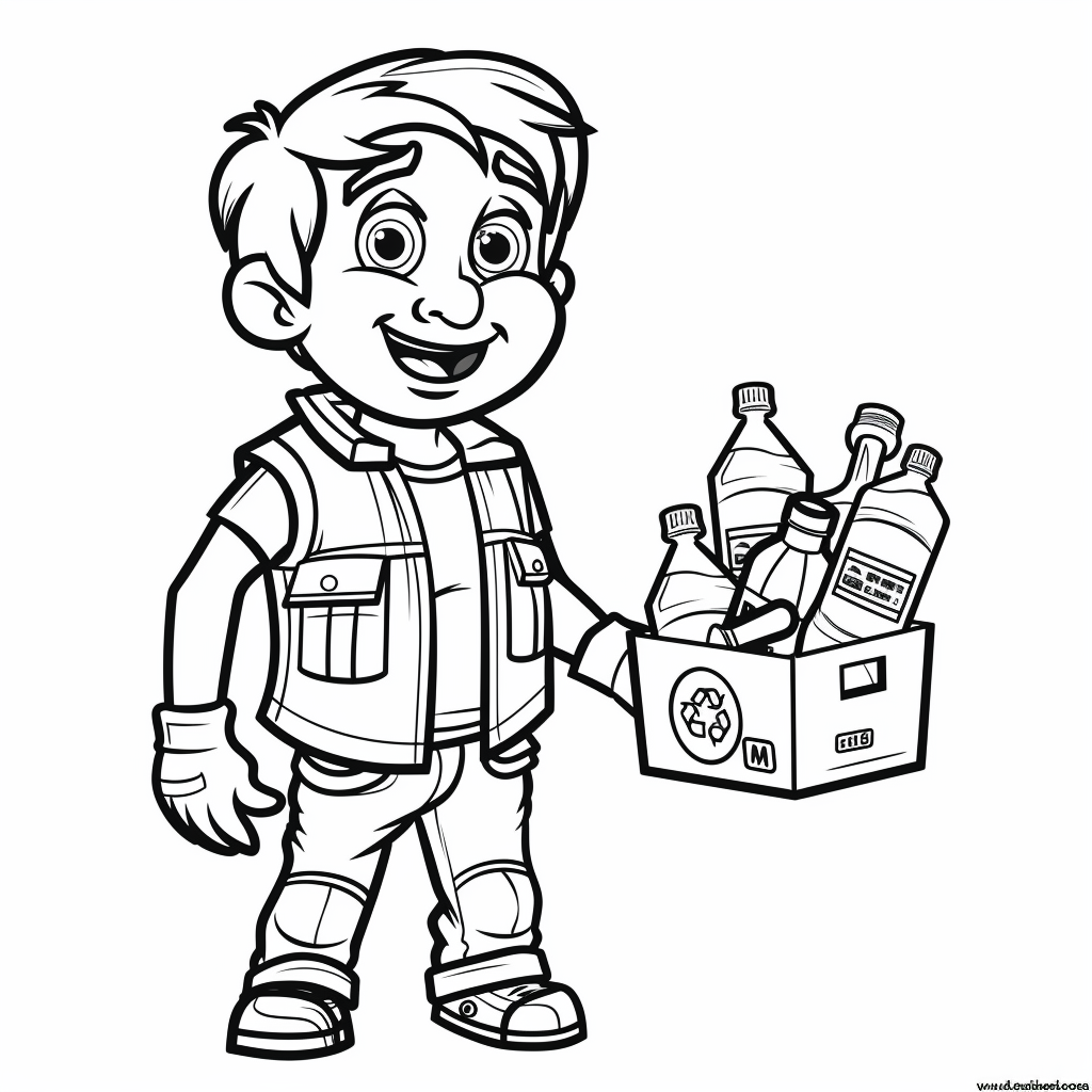 Rocky Holding Recycled Materials