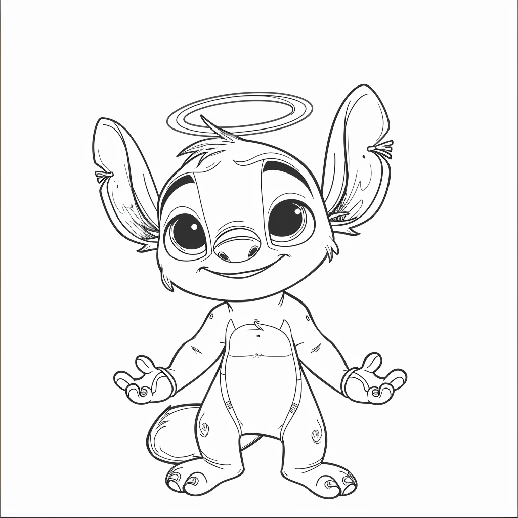 Stitch Angel But Actually Naughty Meme
