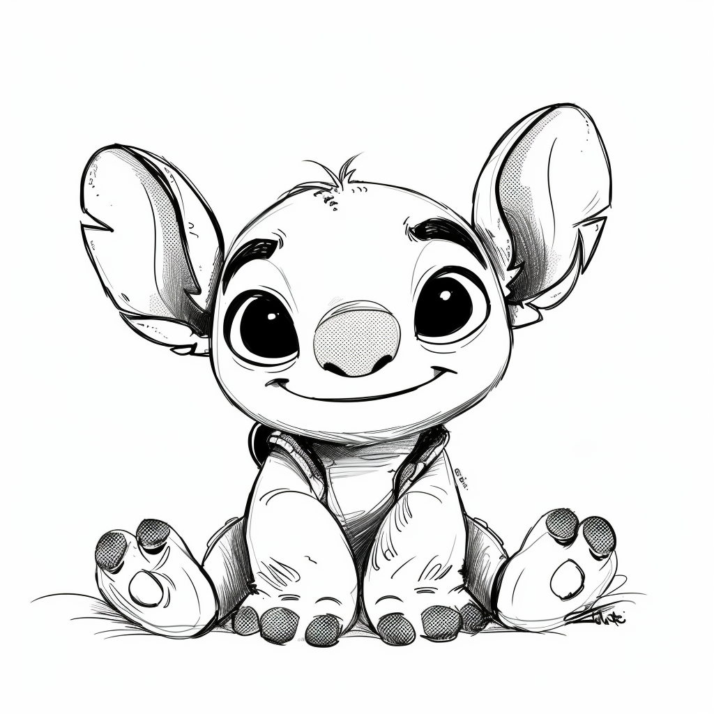 Stitch Big Innocent Eyes