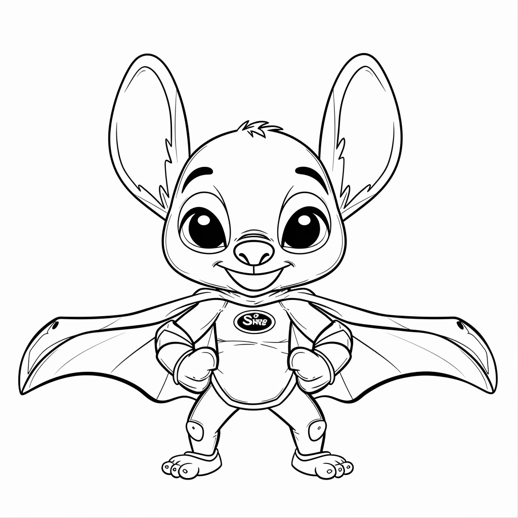 Stitch Superhero Pretender