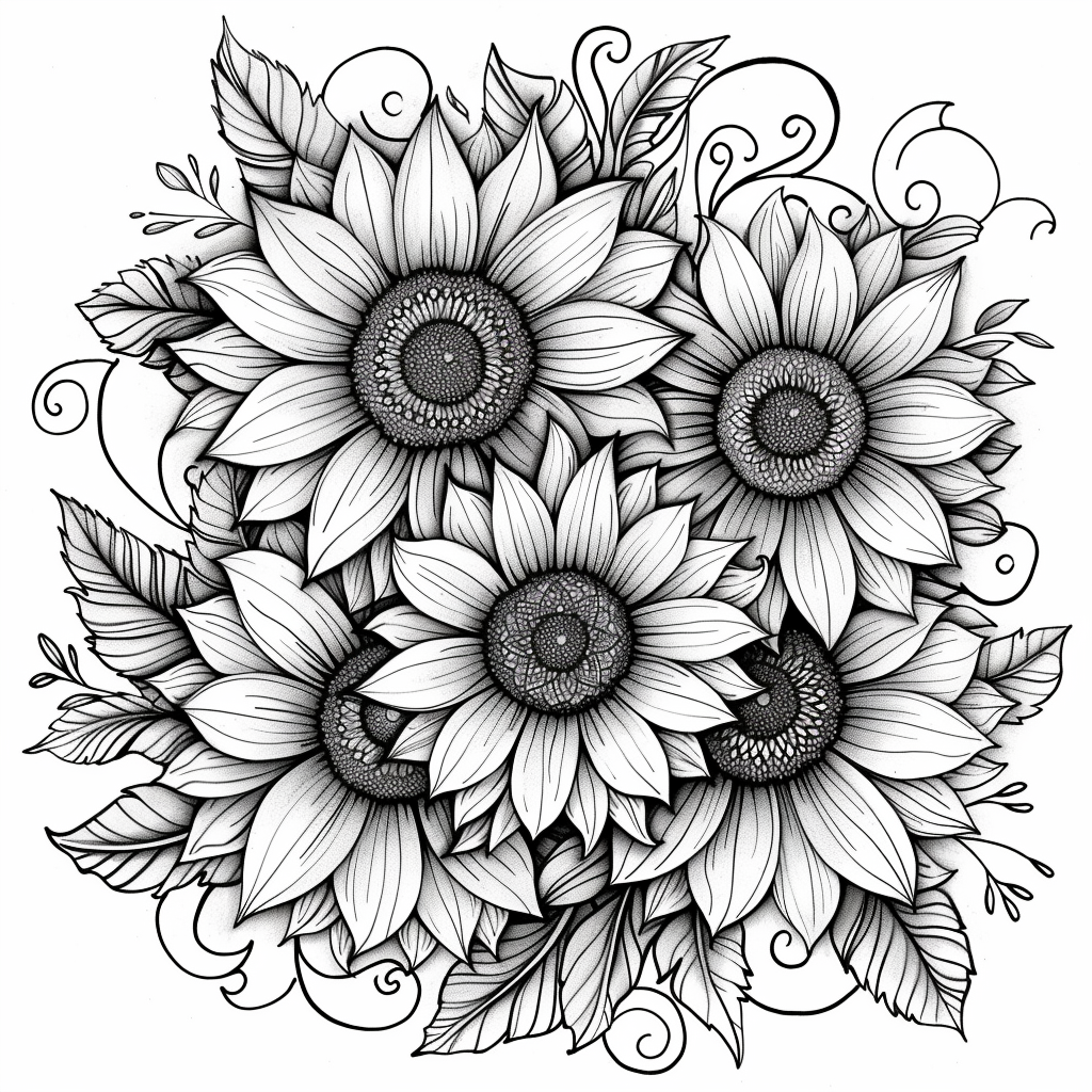 Sunflower Harmony Pattern