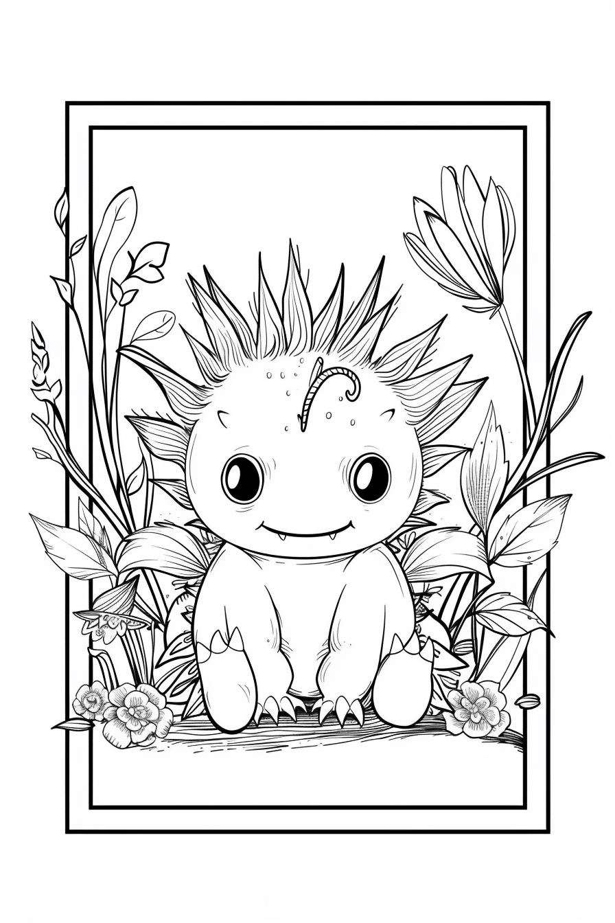 small plant monster creature