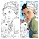 Aesthetic Coloring Pages