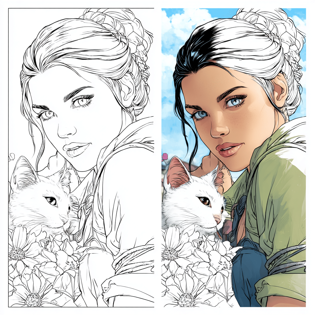 Aesthetic Coloring Pages