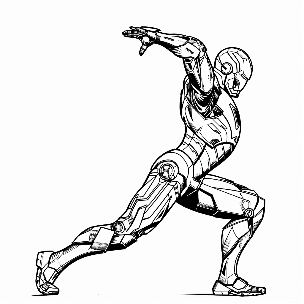 Arm Stretch Sideways - Iron Man