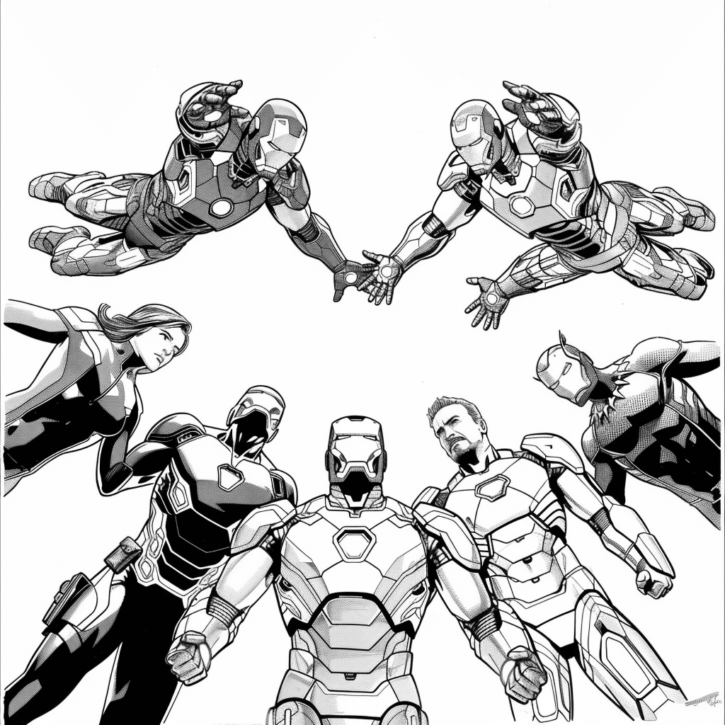 Battle Ready Circle - Iron Man