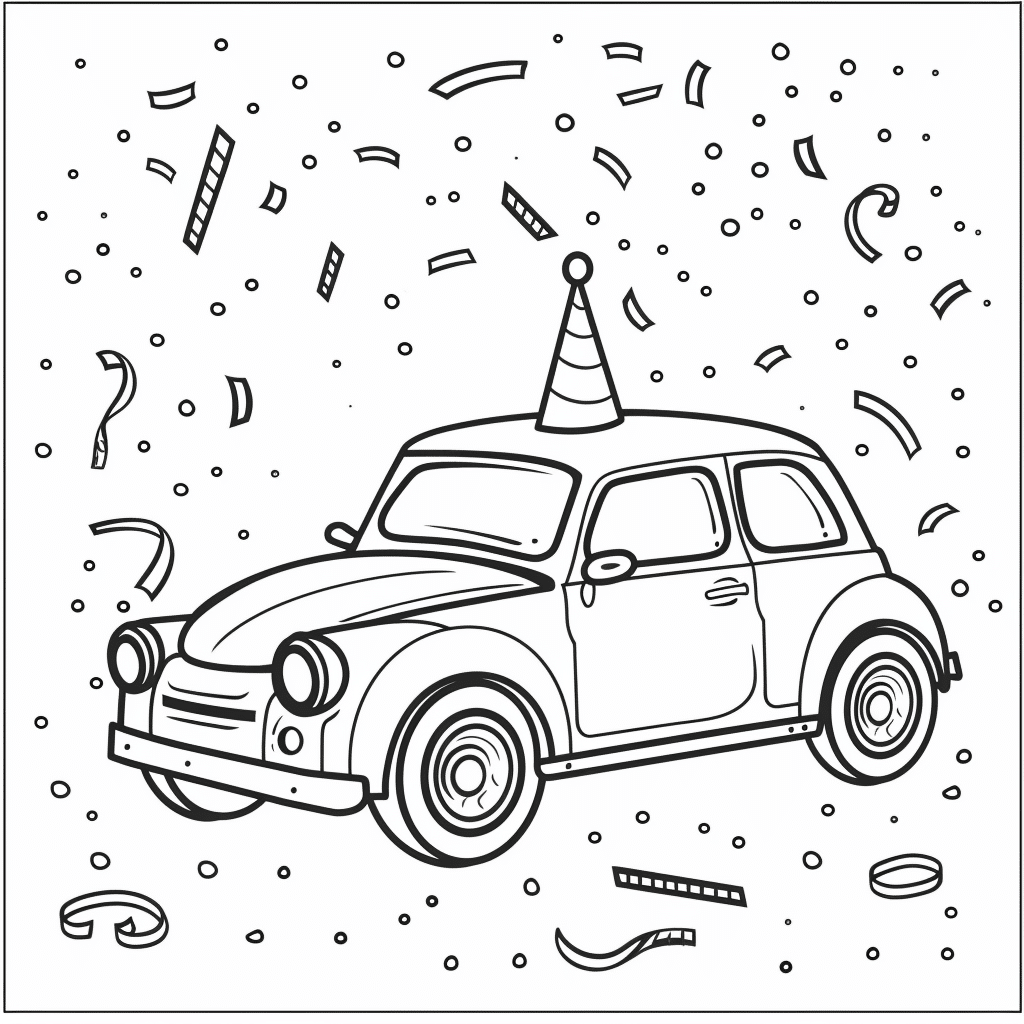 Birthday Party Car