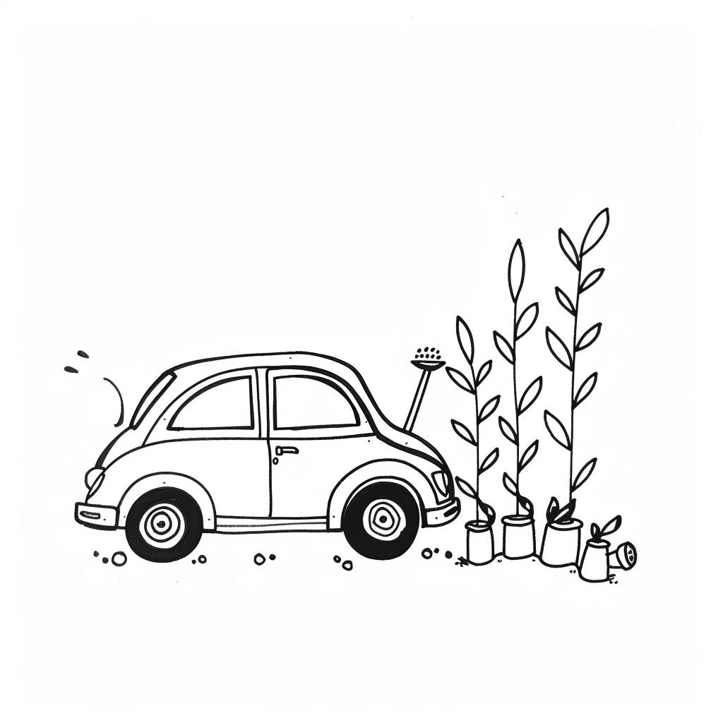 Car Gardening Plants
