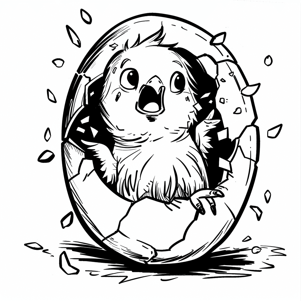 Chick Hatching Surprise