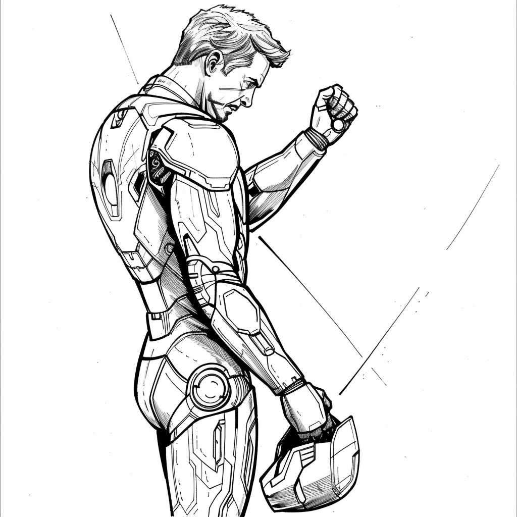 Curious Look Around - Iron Man