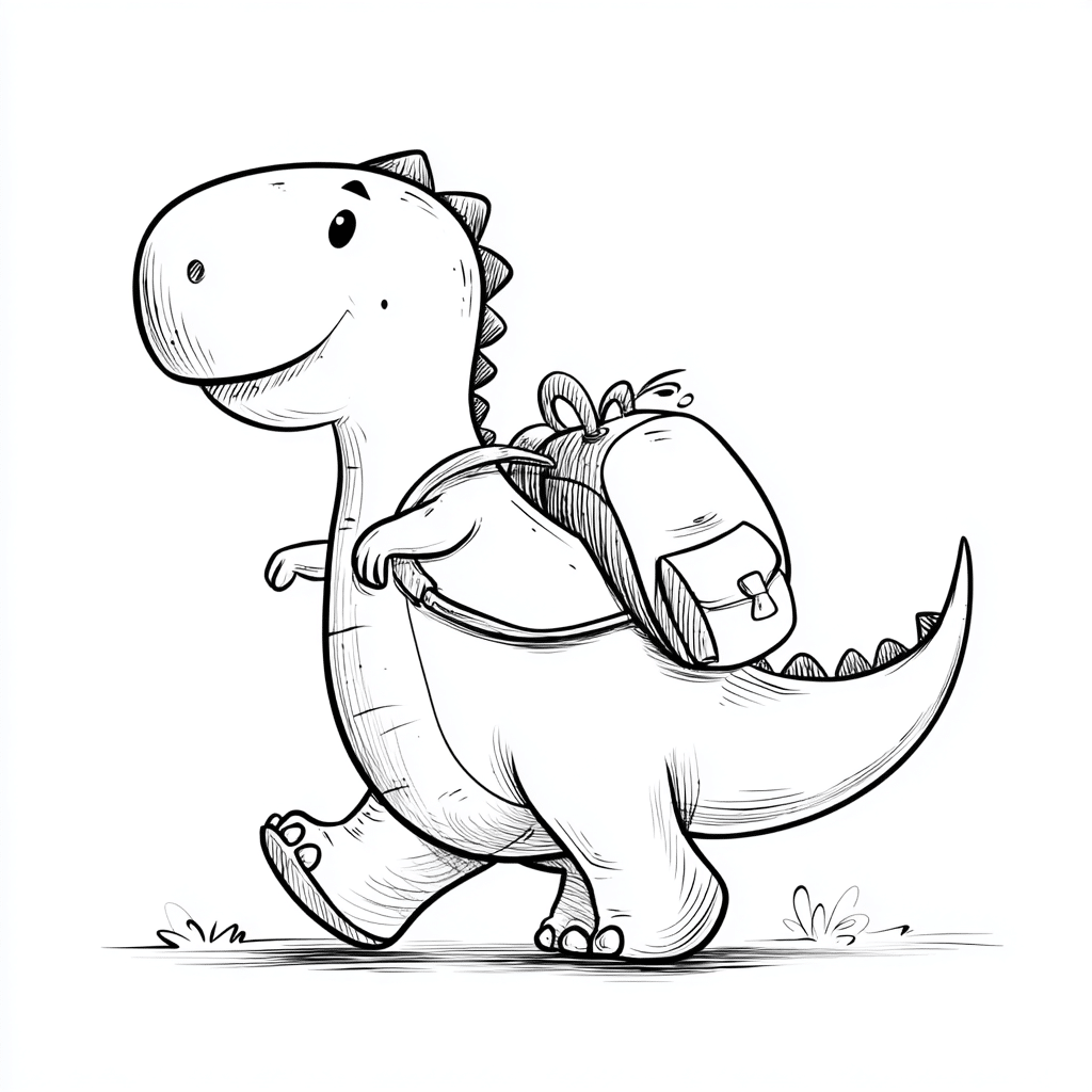 Dino Carrying Backpack