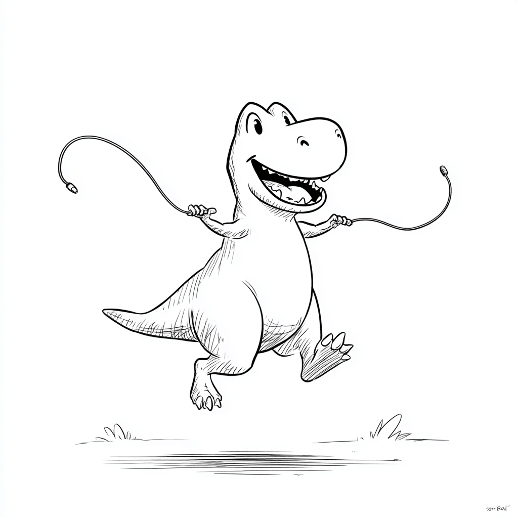 Dino Jump Rope
