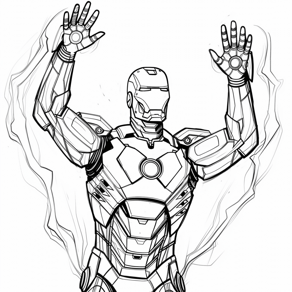 Double Arm Raise - Iron Man