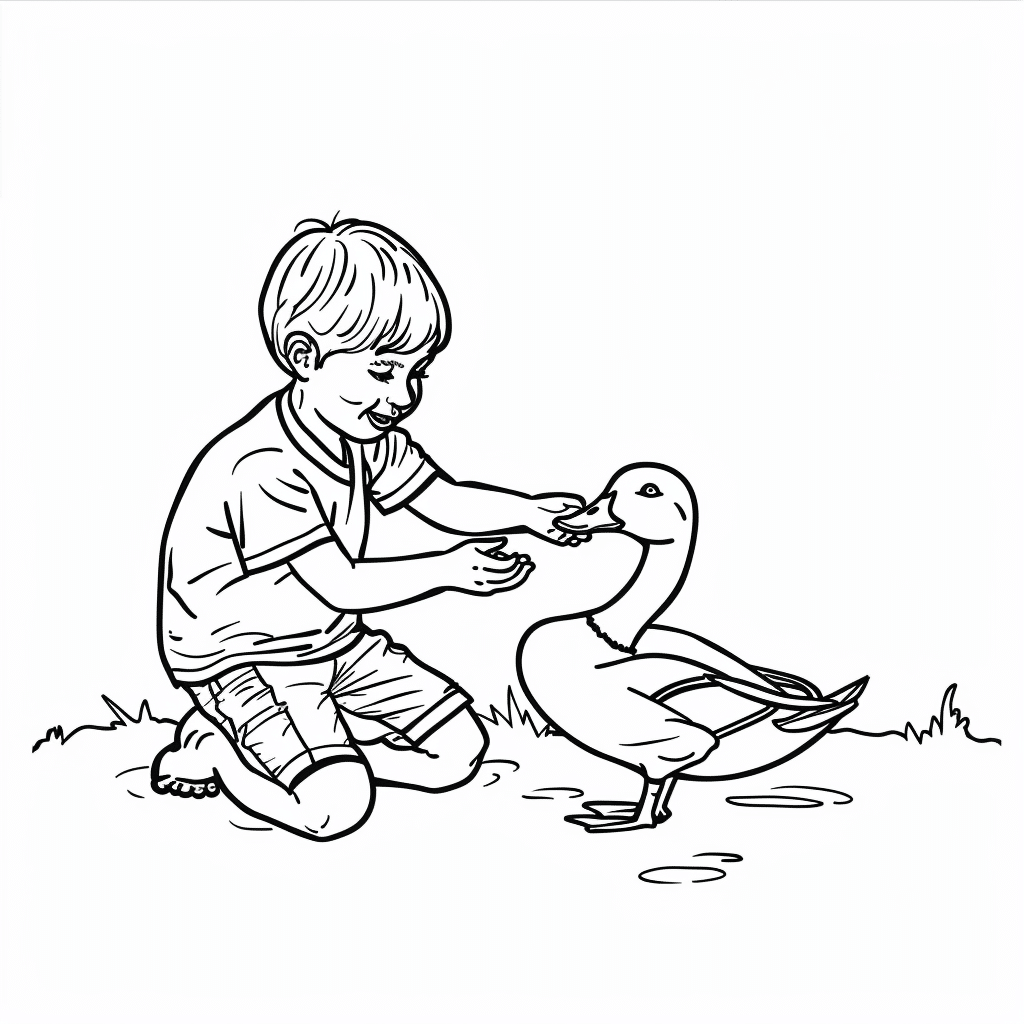 Duck Feeding Calm