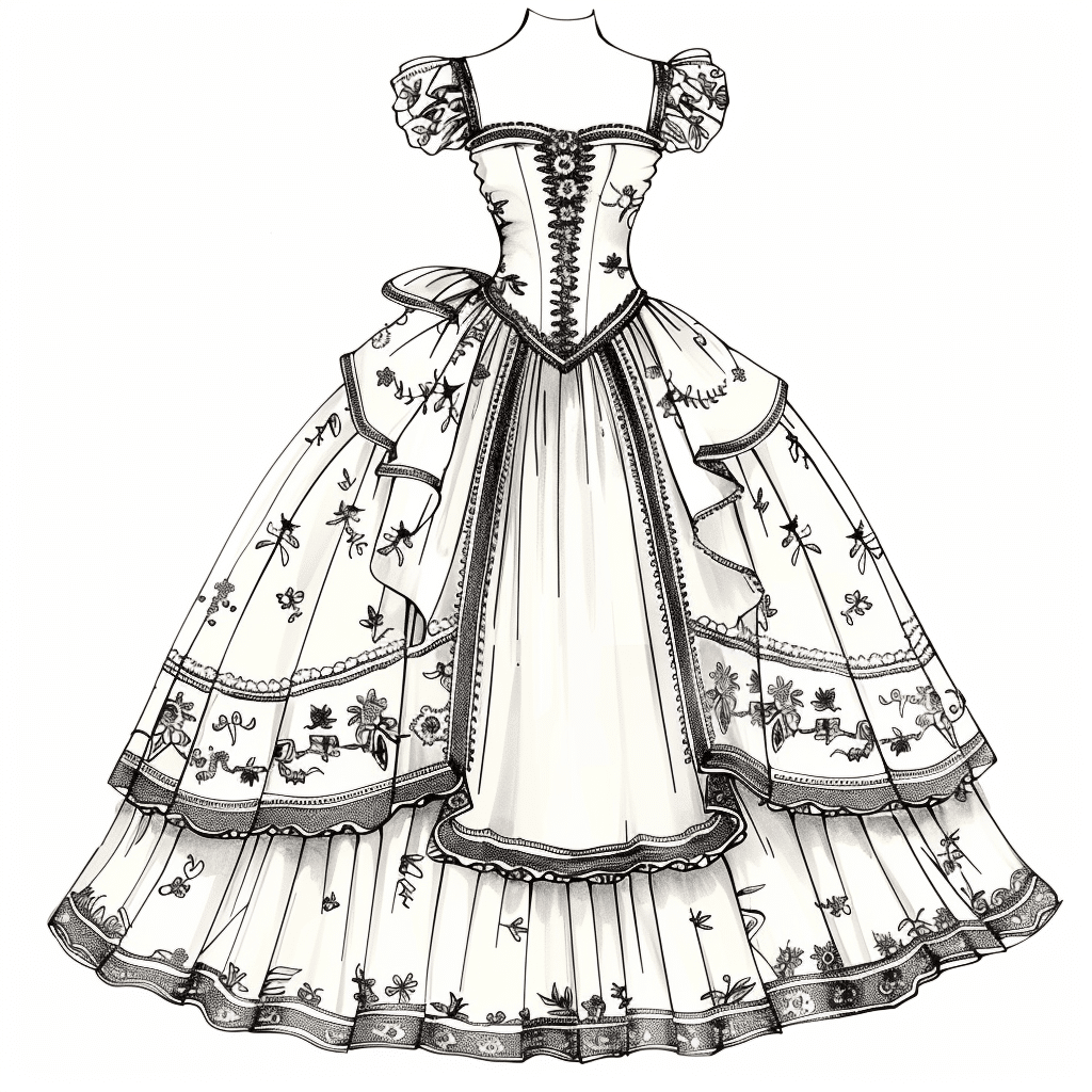 Elegant Ball Gown Dress