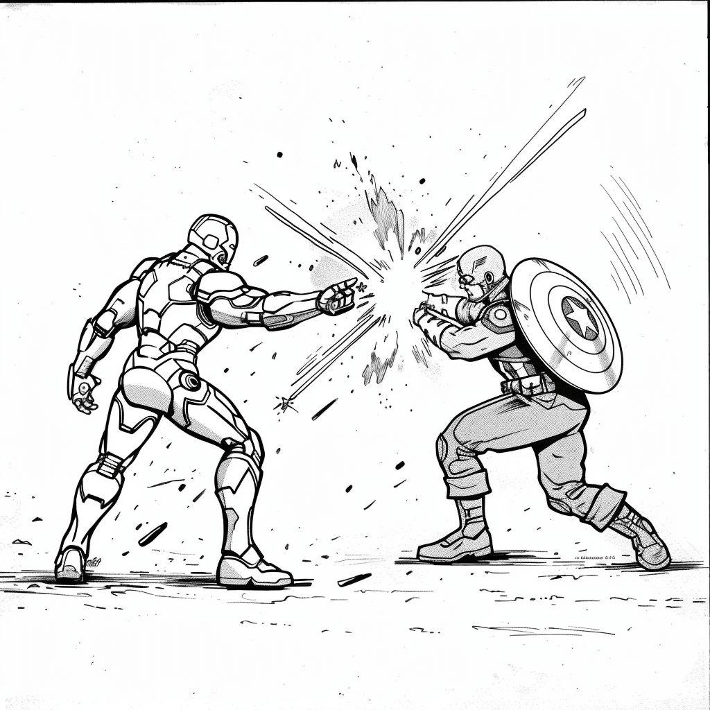 Energy Blast vs Defense Stance - Iron Man