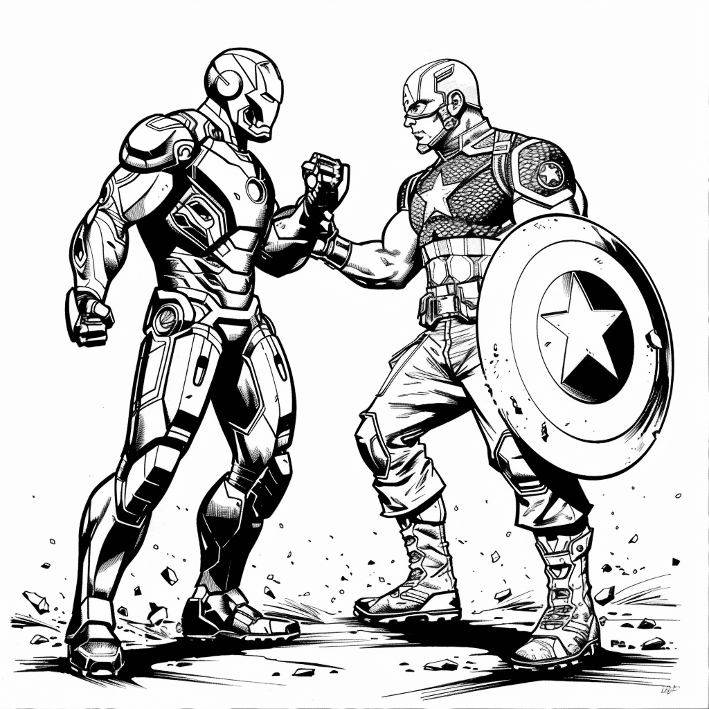 Face-Off Stance - Iron Man