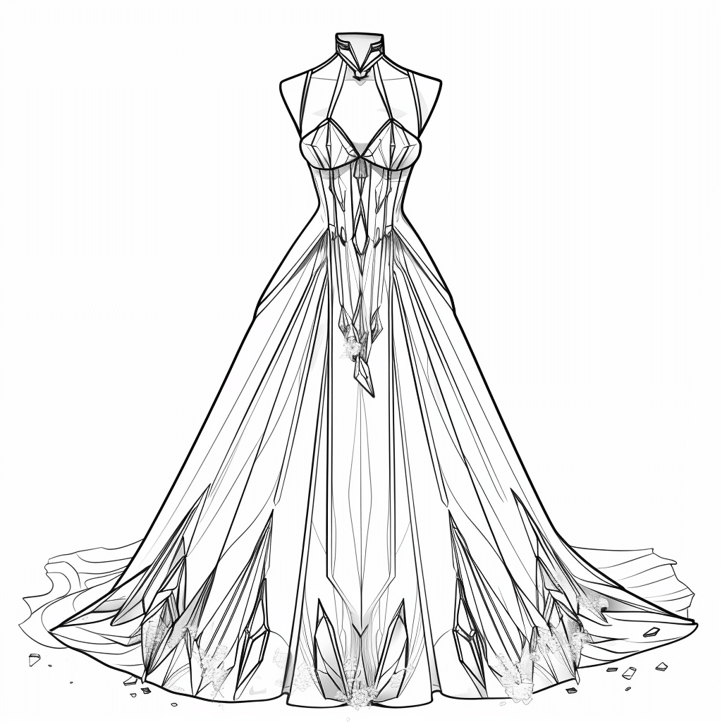 Fantasy Crystal Dress