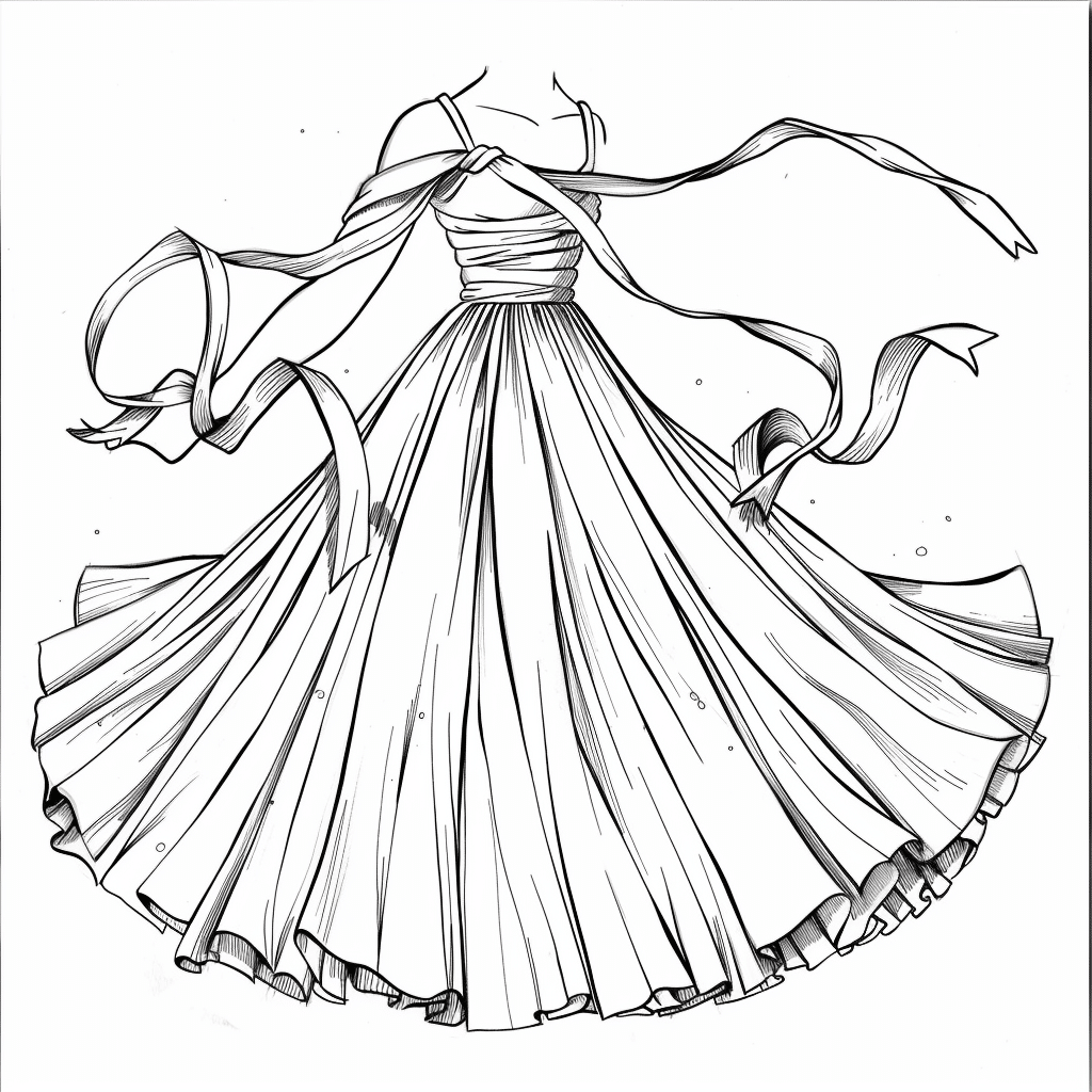 Fantasy Ribbon Dress