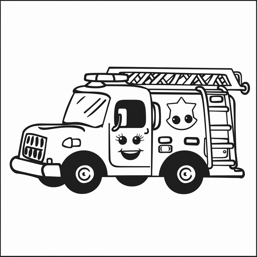 Fire Truck Hero Pose