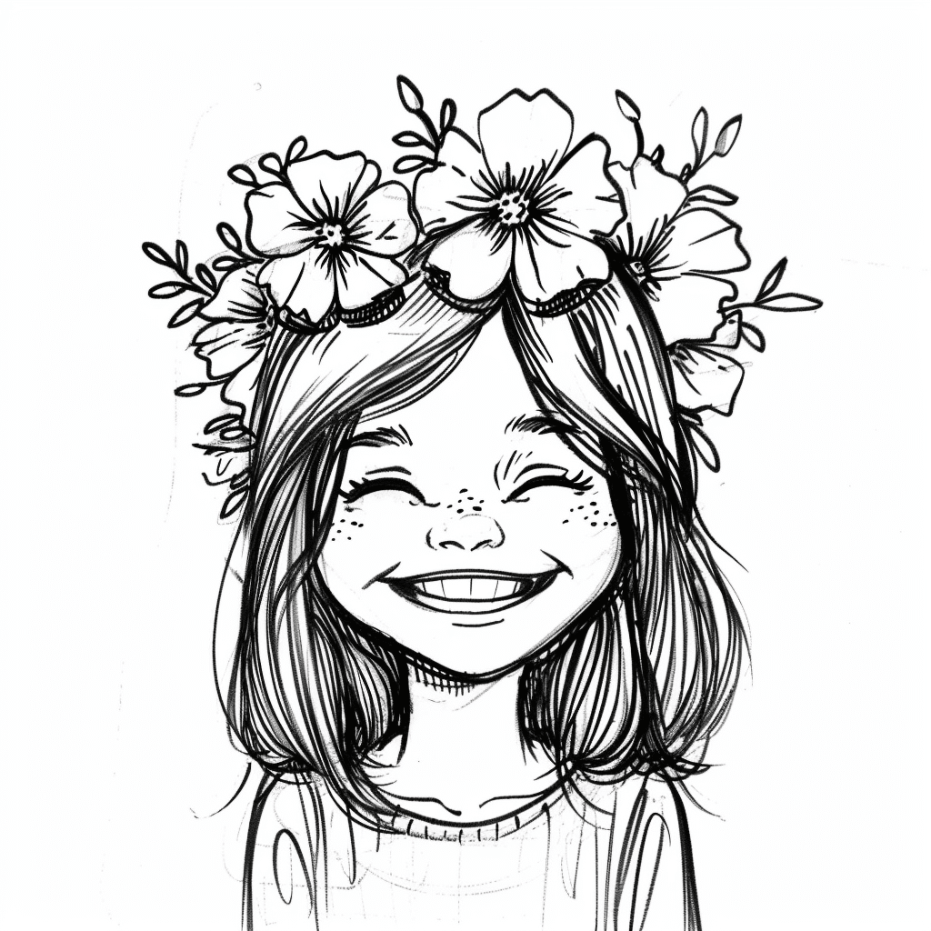 Flower Crown Girl