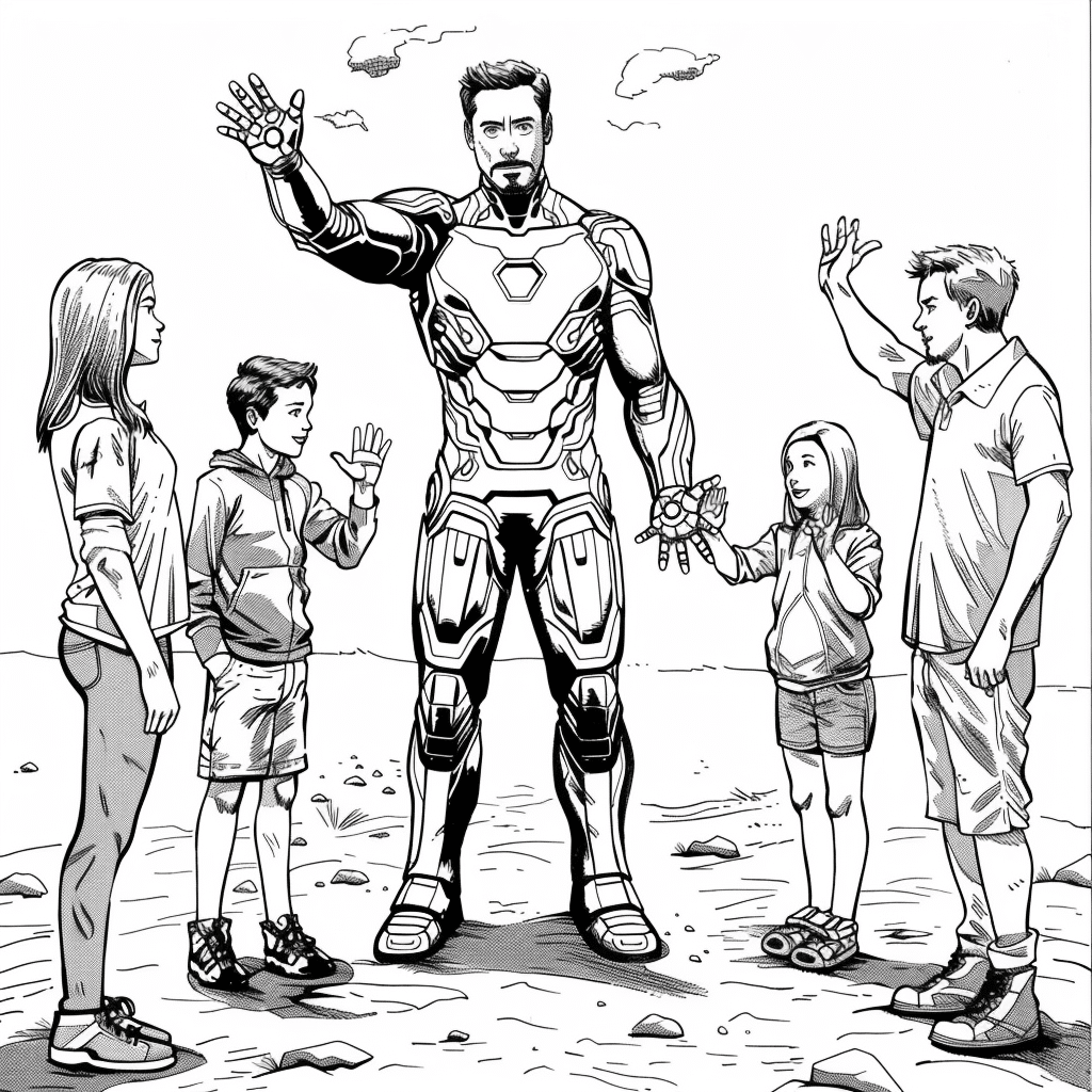 Friendly Team Moment - Iron Man