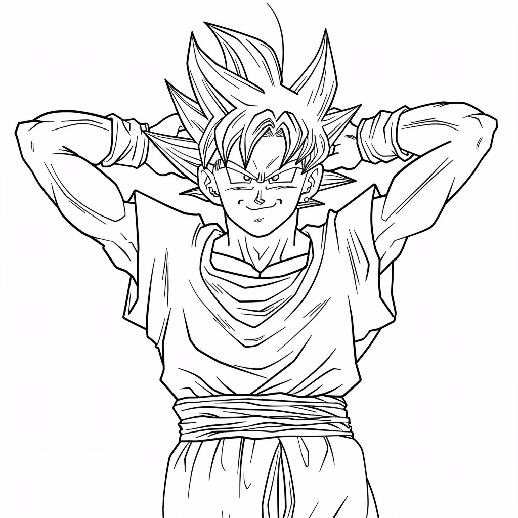 Goku Walking Casually