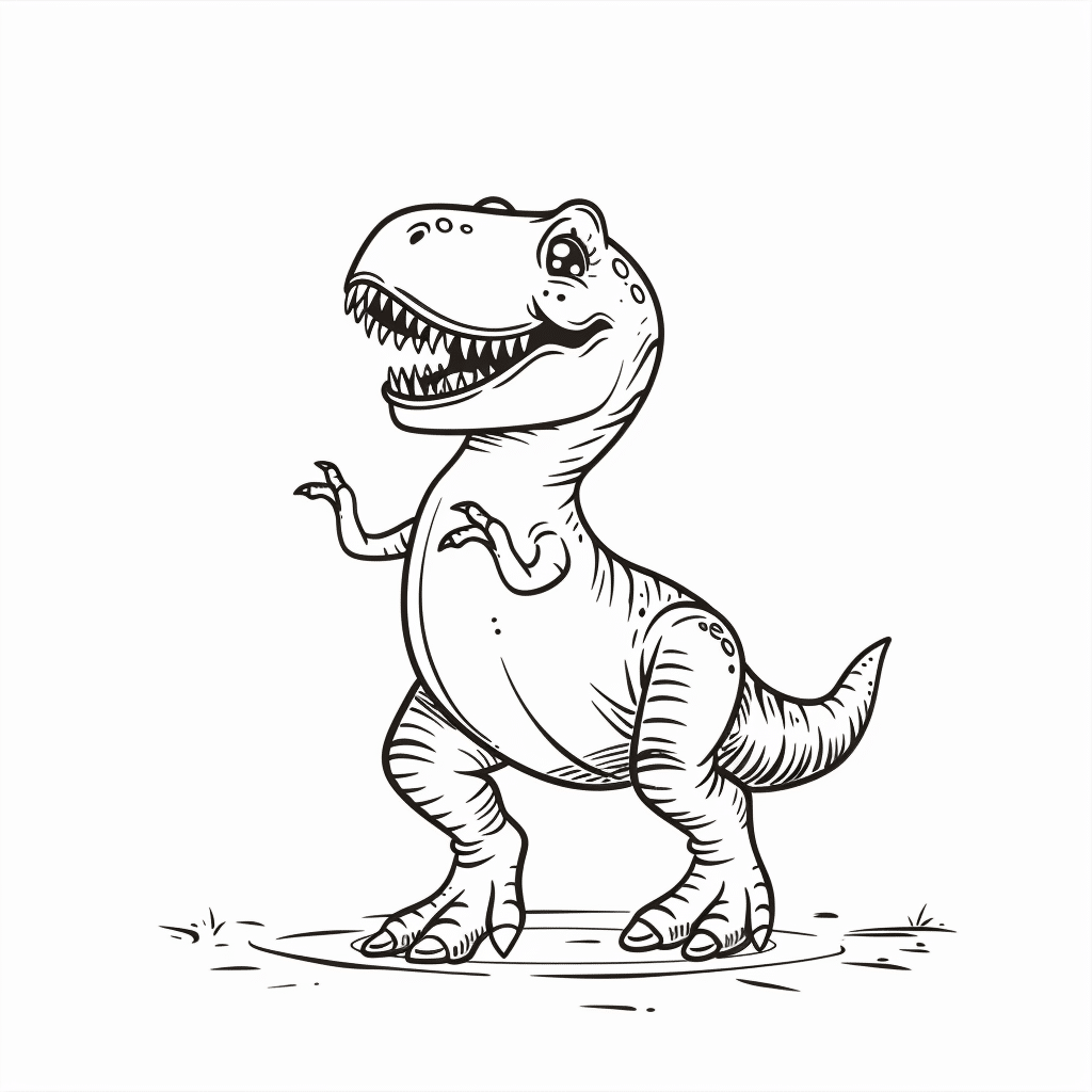 Happy T-Rex Dance