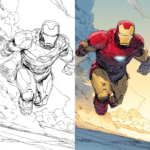 Iron Man Coloring Pages