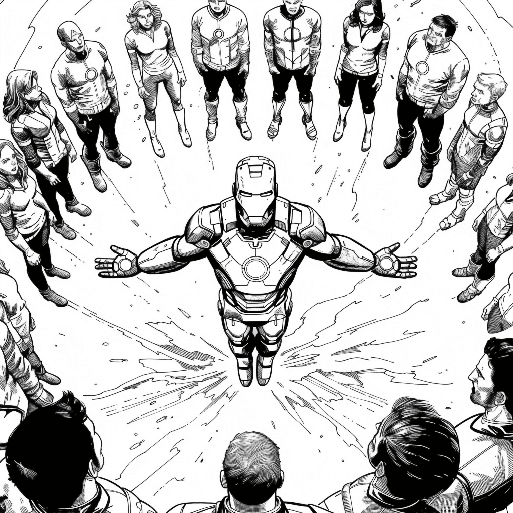 Iron Man Hover Center - Iron Man