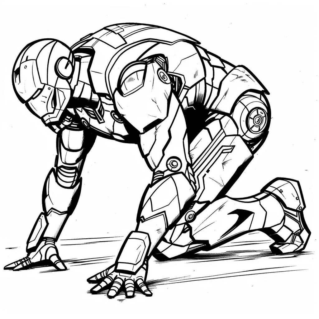 Knee Slide Stop - Iron Man