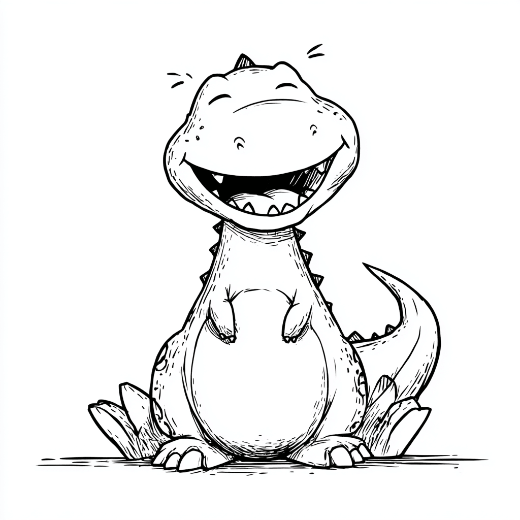 Laughing Dino