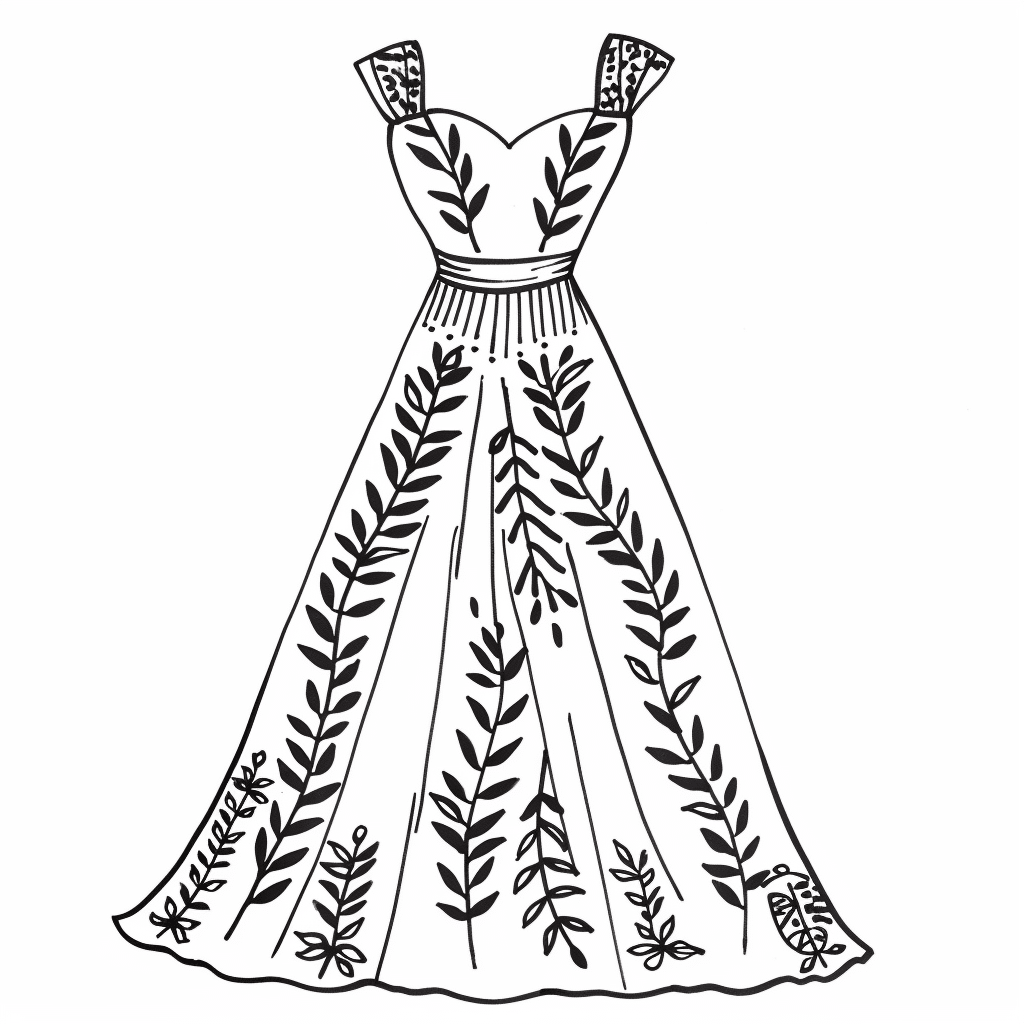 Leafy Nature Dress