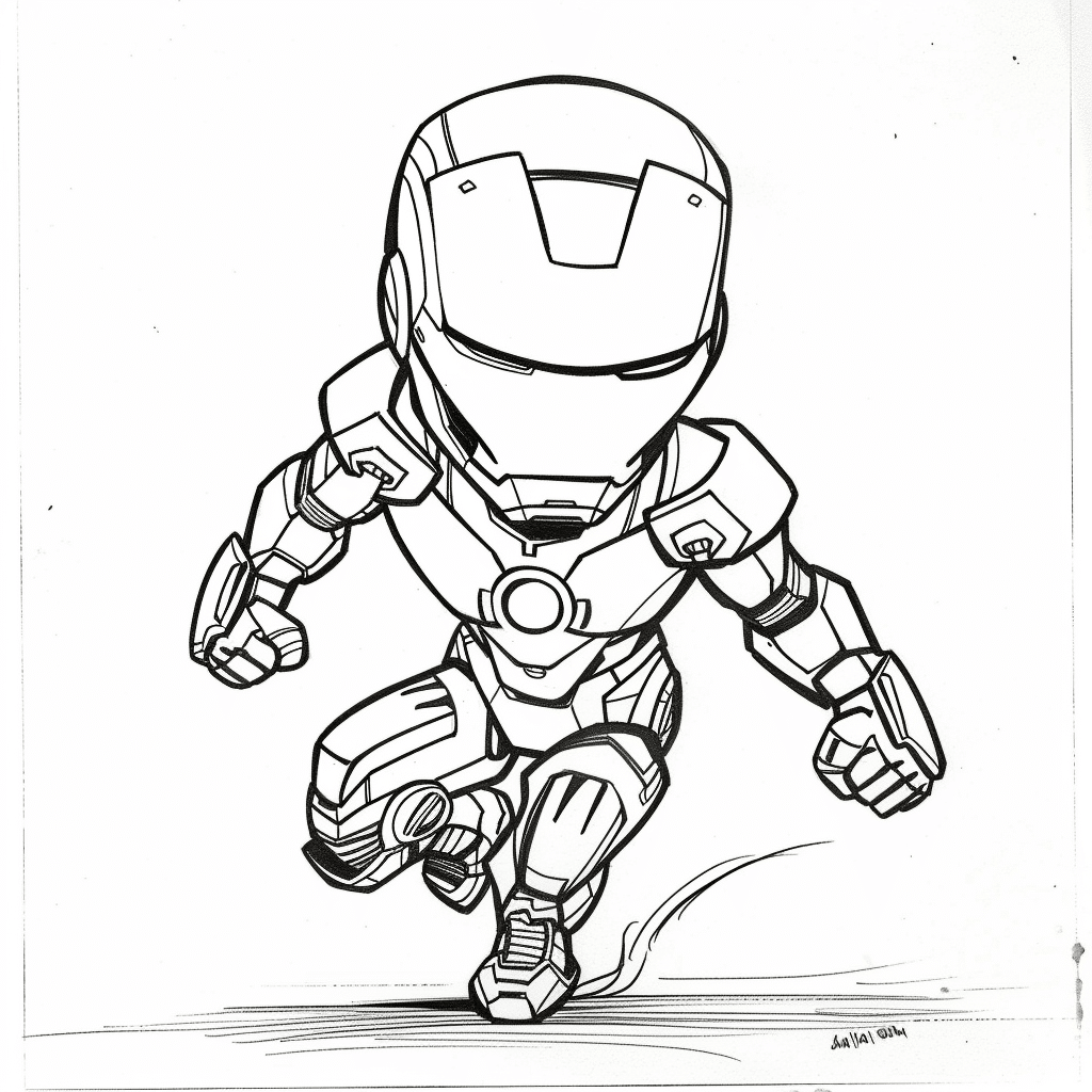 Mini Hop Pose - Iron Man