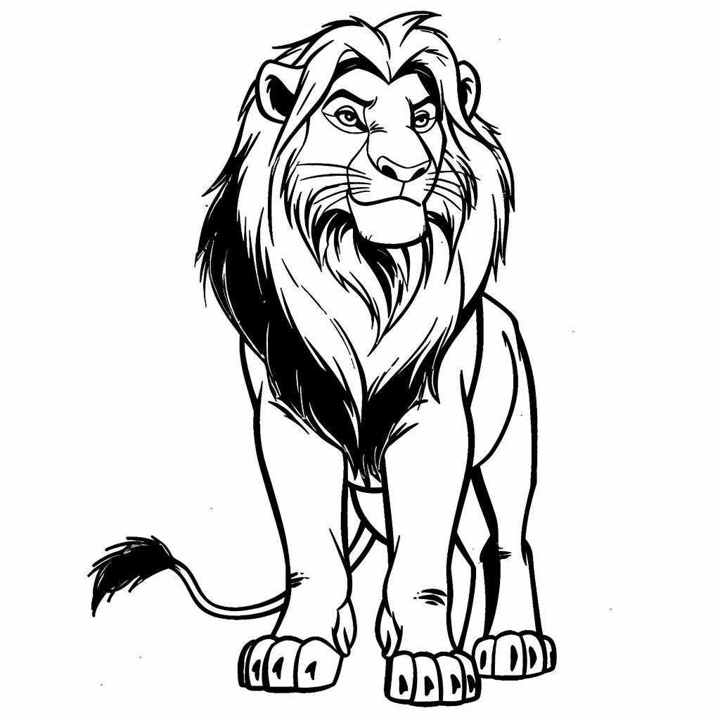 Mufasa Standing Strong