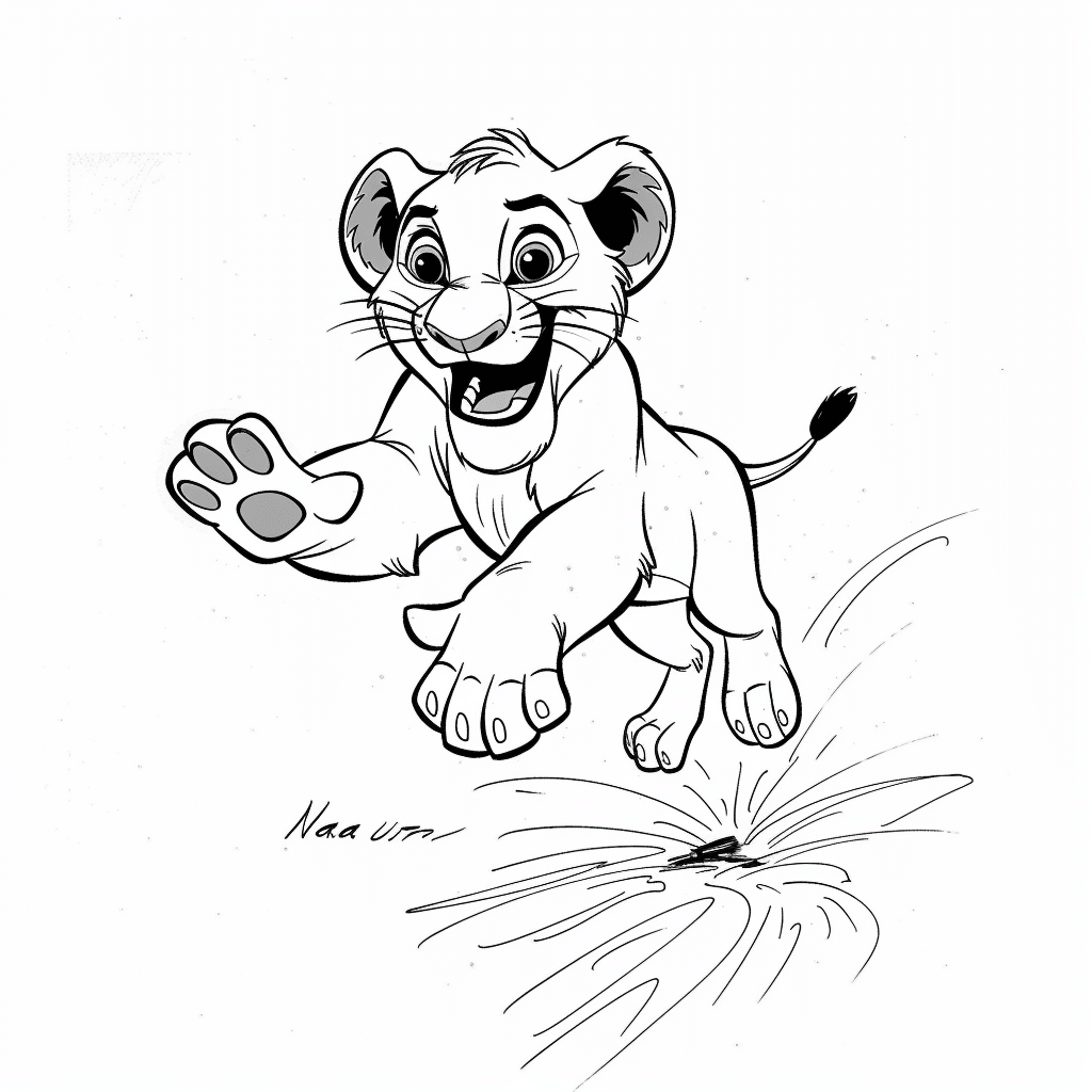 Nala Cub Playful Pounce