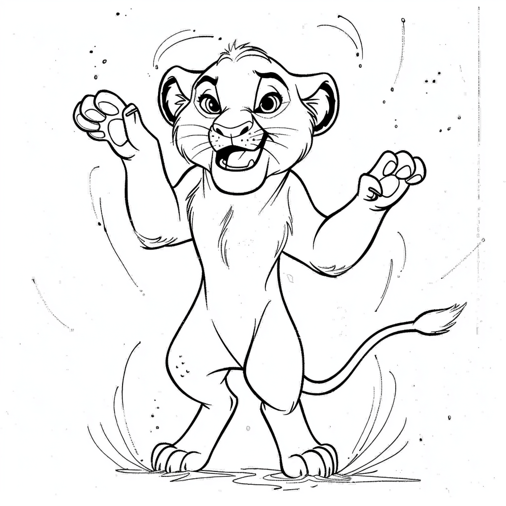 Nala Dancing Happily