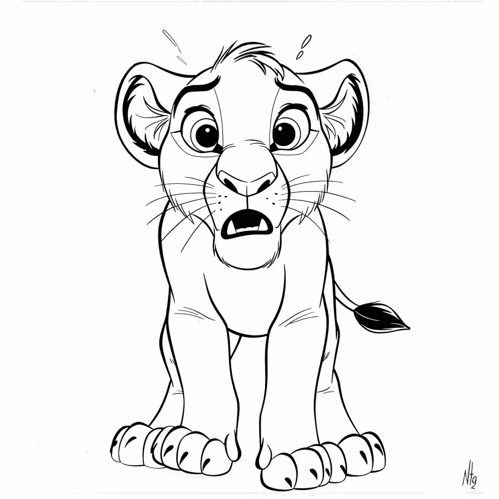 Nala Surprised Expression