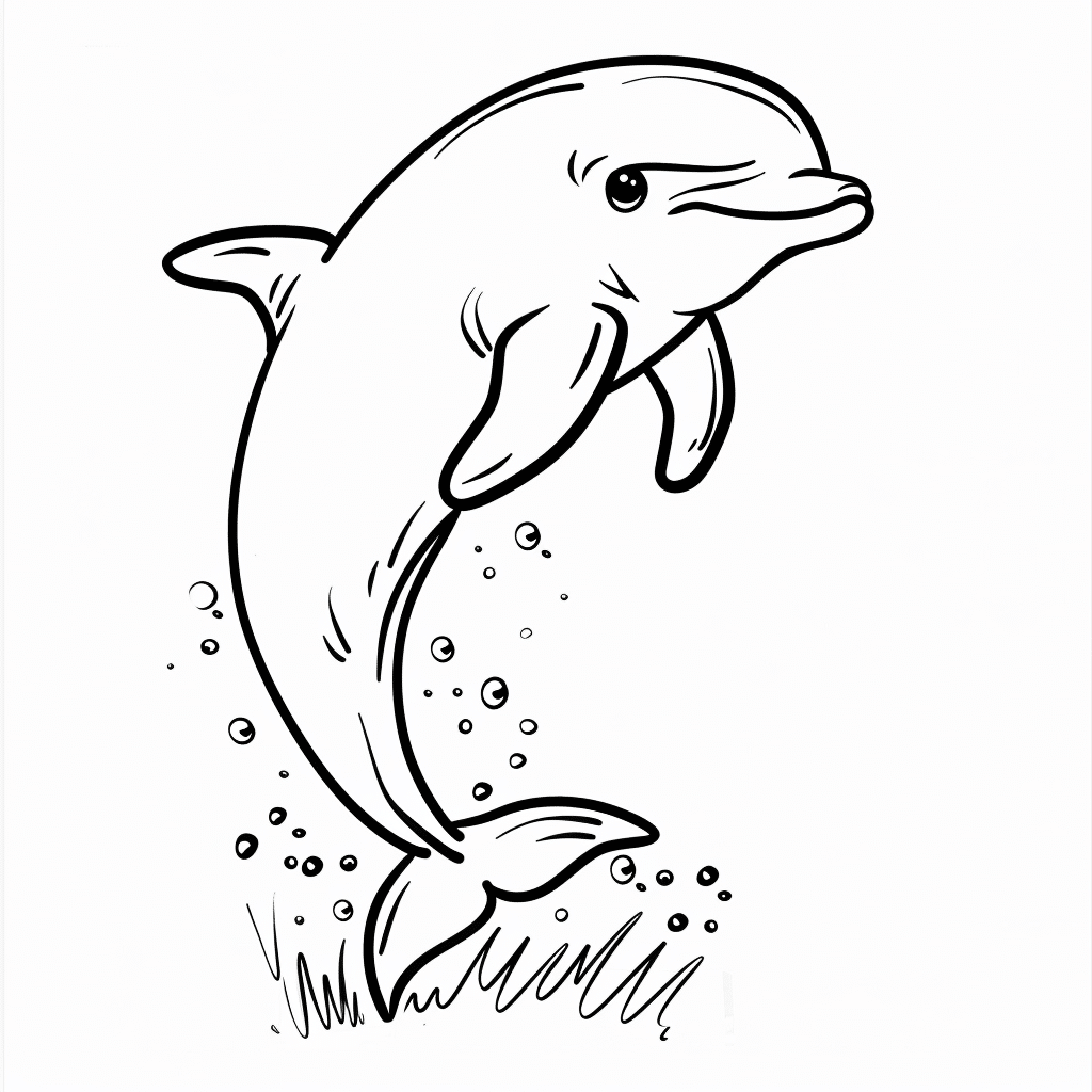 Playful Dolphin Jump