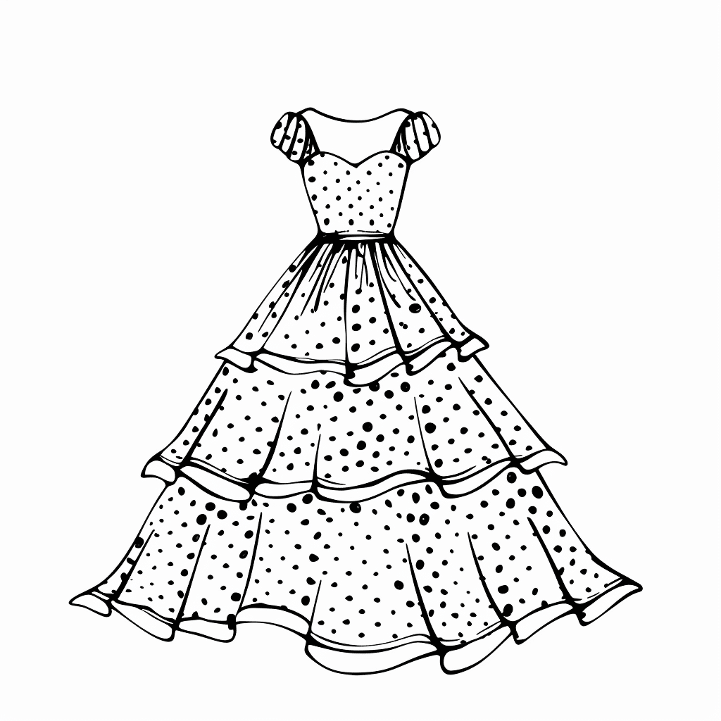 Polka Dot Princess Dress