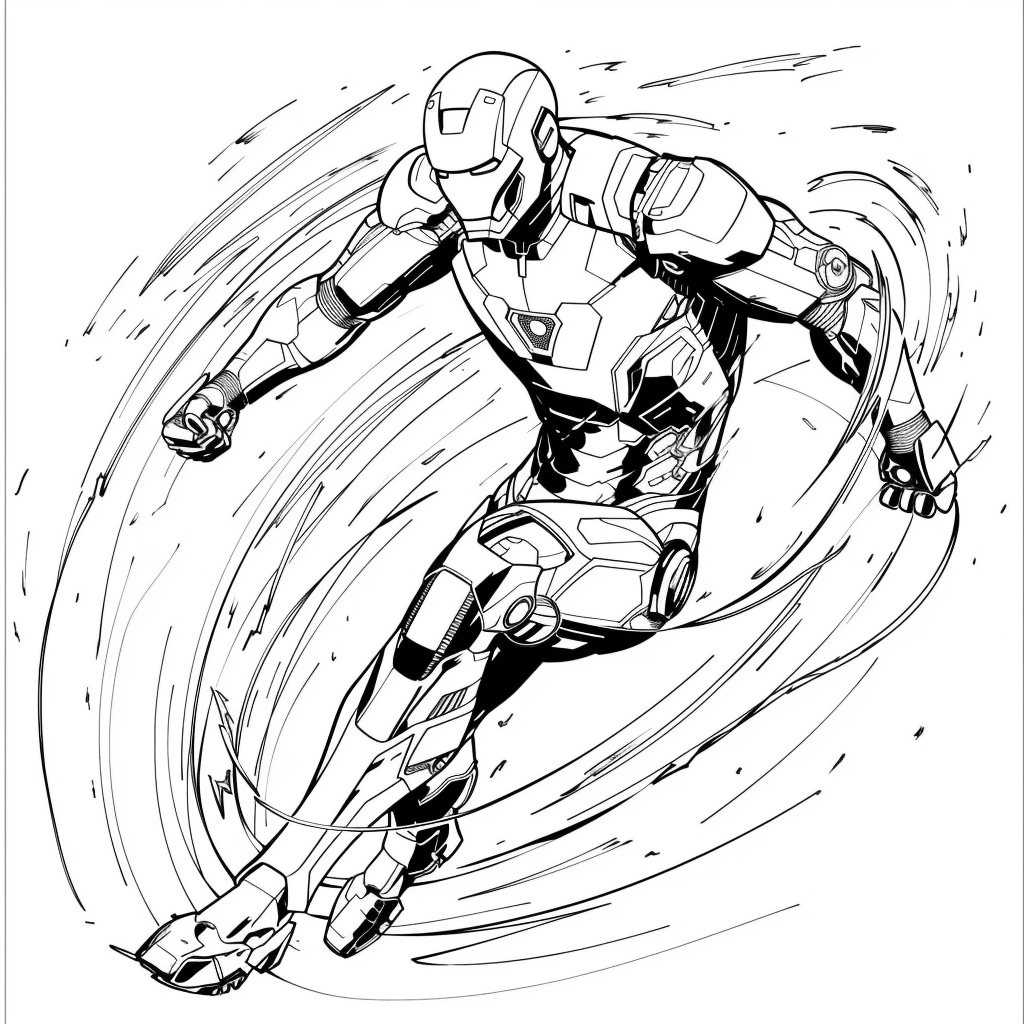 Quick Turn Motion - Iron Man