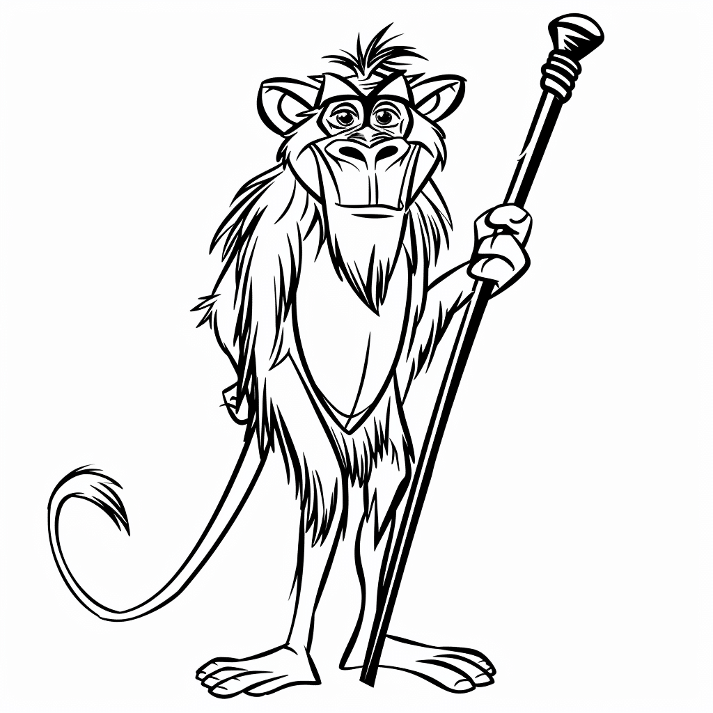 Rafiki Holding Staff Calmly