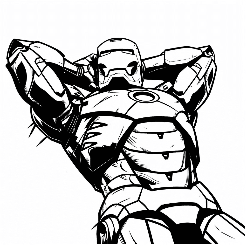 Relaxed Lean Back - Iron Man